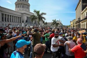 Cubans Denounce Misery In Biggest Protests In Decades