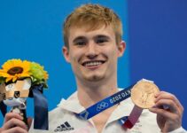 Jack Laugher wins his third Olympic medal