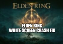 Elden Ring White Screen Crash