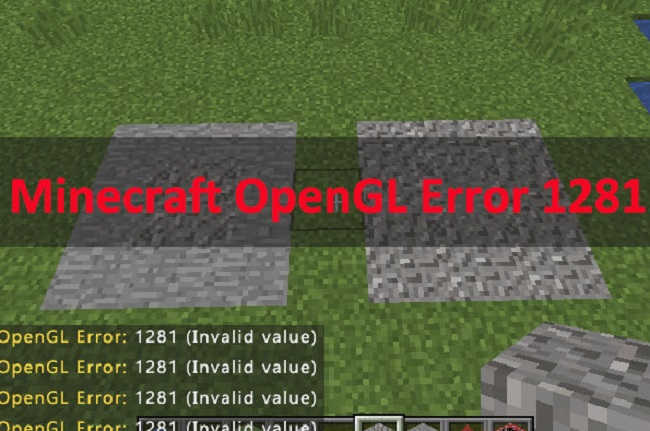 Minecraft Opengl Error 1281