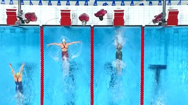 What is a Dead Heat in Swimming