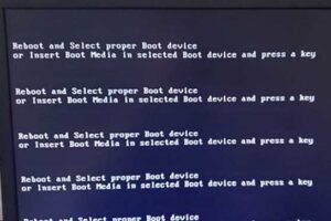 Reboot And Select Proper Boot Device